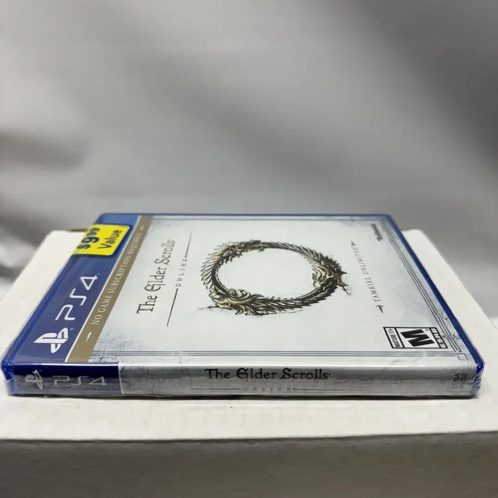 The Elder Scrolls Online Tamriel Unlimited PS4 Sony PlayStation 4 Sealed MMORPG